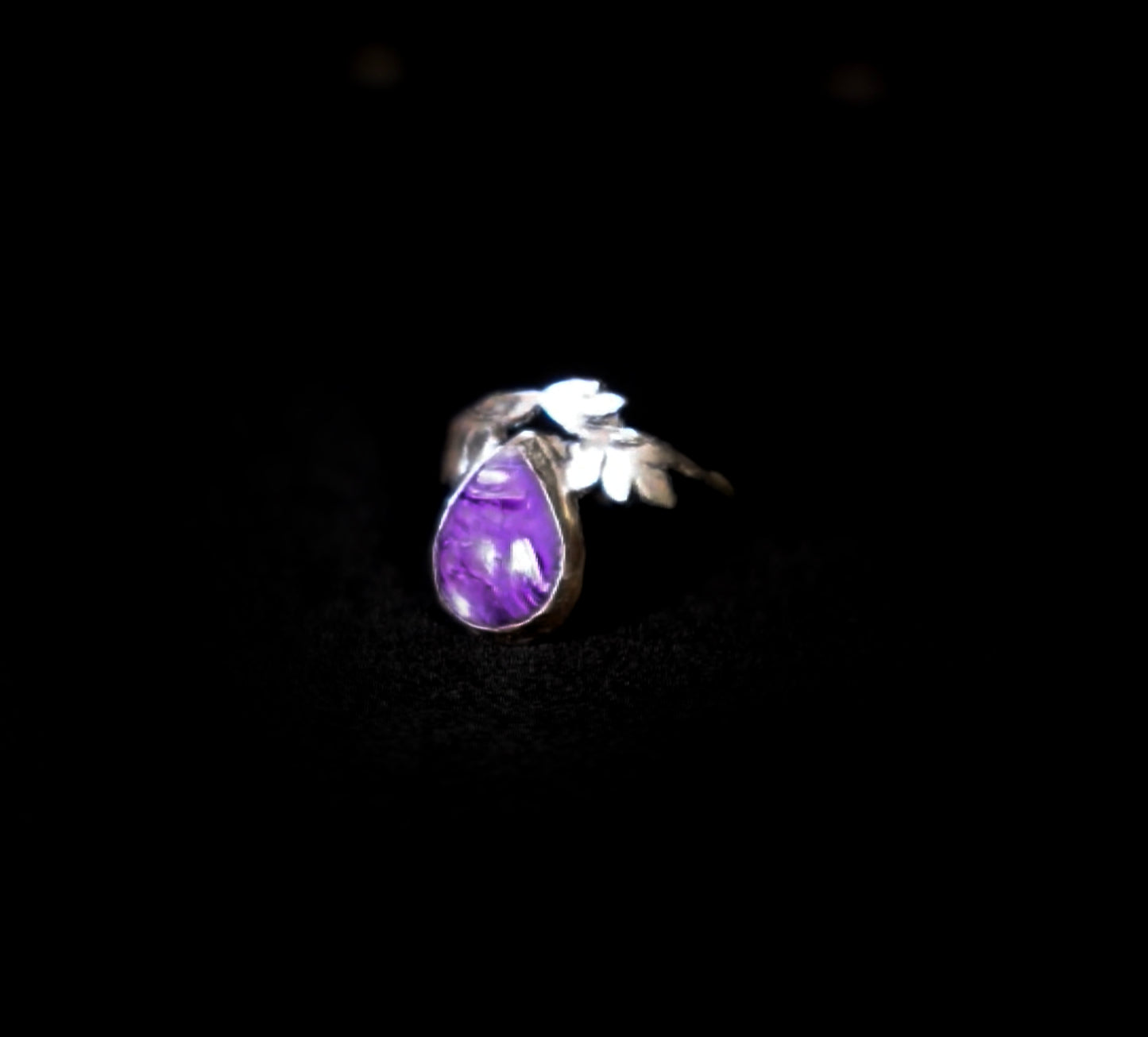 Twilight Forest Charoite Ring